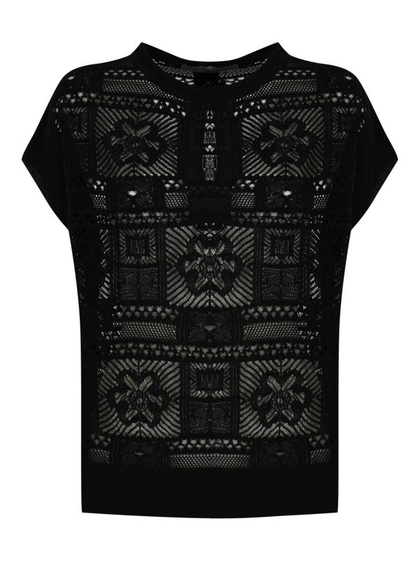 D.EXTERIOR: チュニック - チュニック - 黒