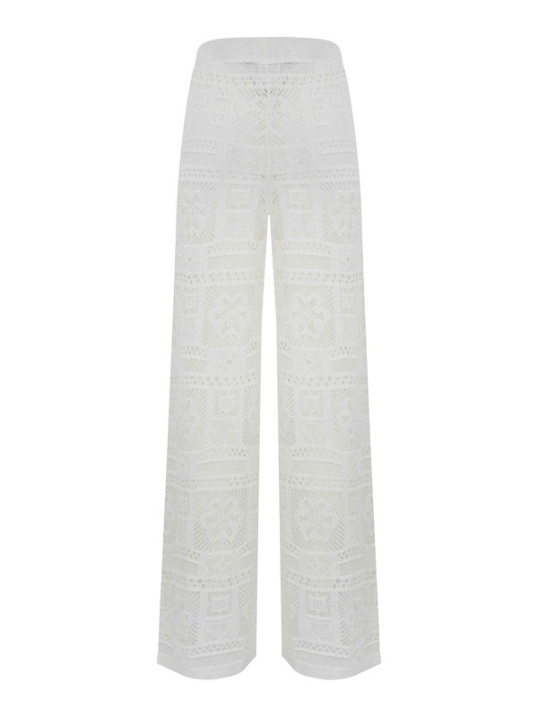 D.EXTERIOR: pantaloni casual online - Pantaloni patchwork di cotone