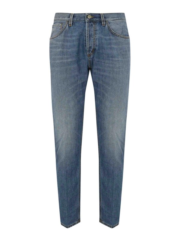 DONDUP: ストレートジーンズ - ストレートジーンズ - デニム