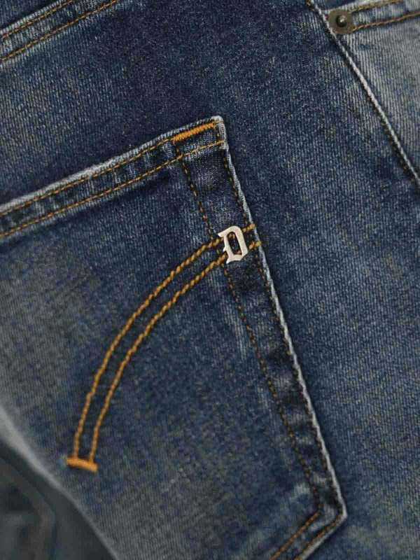 The Best Shops DONDUP: straight leg jeans - Blue Denim Trousers