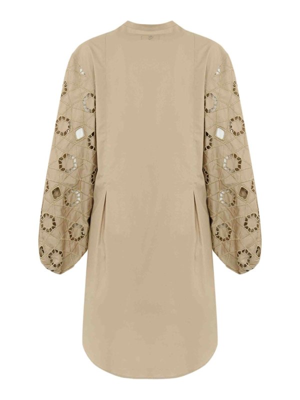 DONDUP: knee length dresses online - Cotton Dress