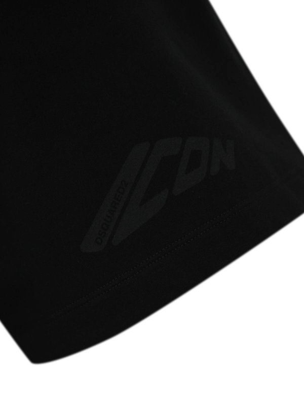 The Best Shops DSQUARED2: pantaloni shorts - Shorts di bermuda di cotone