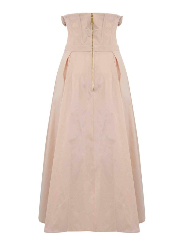 ELISABETTA FRANCHI: Knielange Kleider online - Knielanges Kleid - Rosa