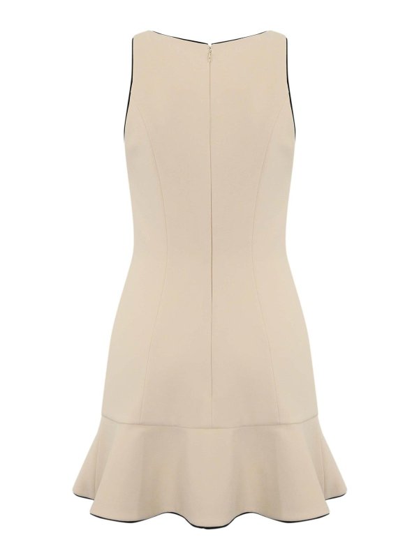 ELISABETTA FRANCHI: ニーレングスドレス online - 膝丈ドレス - 白