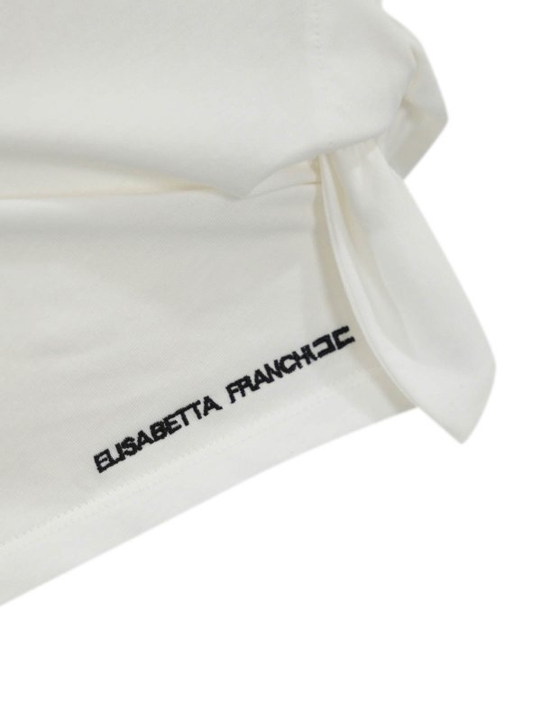 The Best Shops ELISABETTA FRANCHI: Tops & Tank tops - Jersey Tank Top With Bows