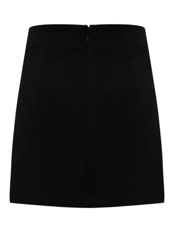 ELISABETTA FRANCHI: ミニスカート online - 膝丈/ミディスカート - 黒
