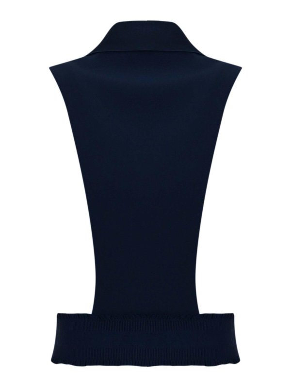 ELISABETTA FRANCHI: Chalecos online - Chaleco - Azul