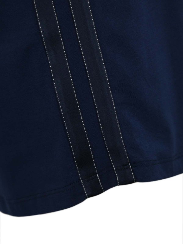 The Best Shops ELISABETTA FRANCHI: t-shirts - Jersey T-Shirt With Print And Satin Bands