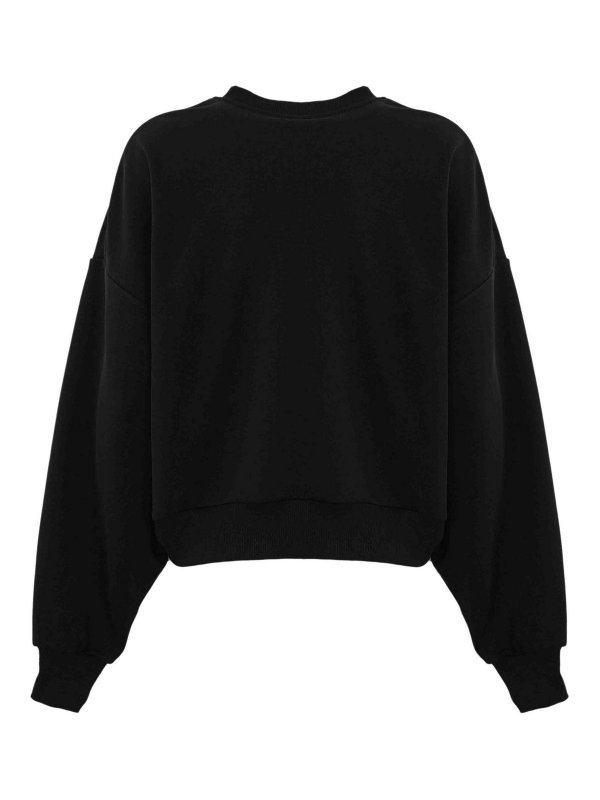 ELISABETTA FRANCHI: Sweatshirts & Sweaters online - Cotton Sweatshirt With Logo