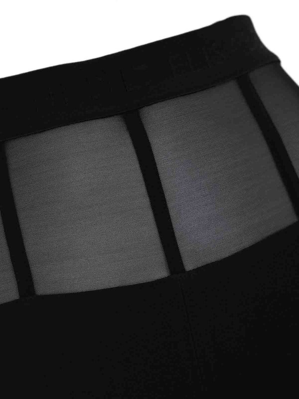 The Best Shops ELISABETTA FRANCHI: カジュアルトラウザー - カジュアルパンツ - 黒