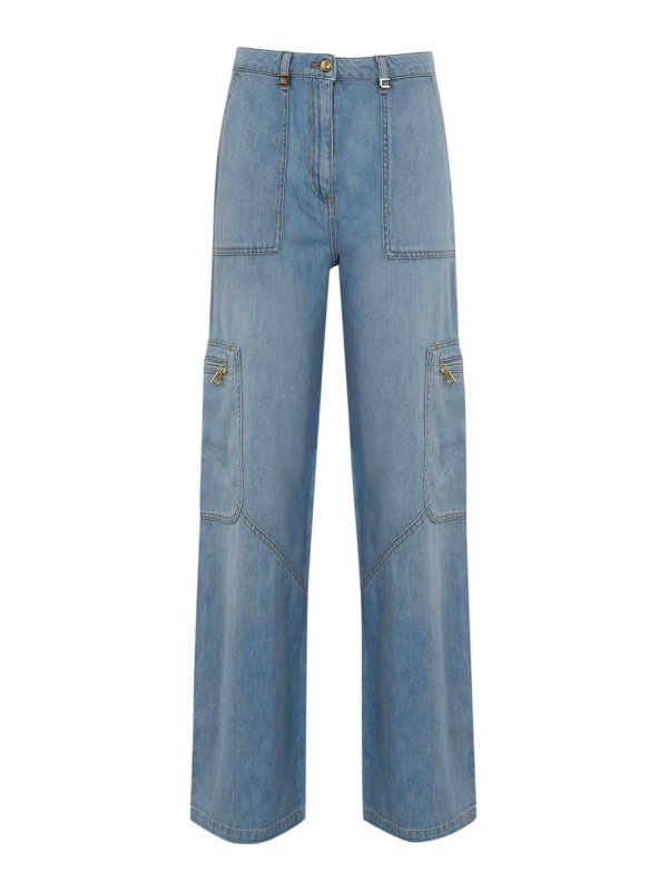ELISABETTA FRANCHI: Bootcut - Bootcut Jeans - Blau