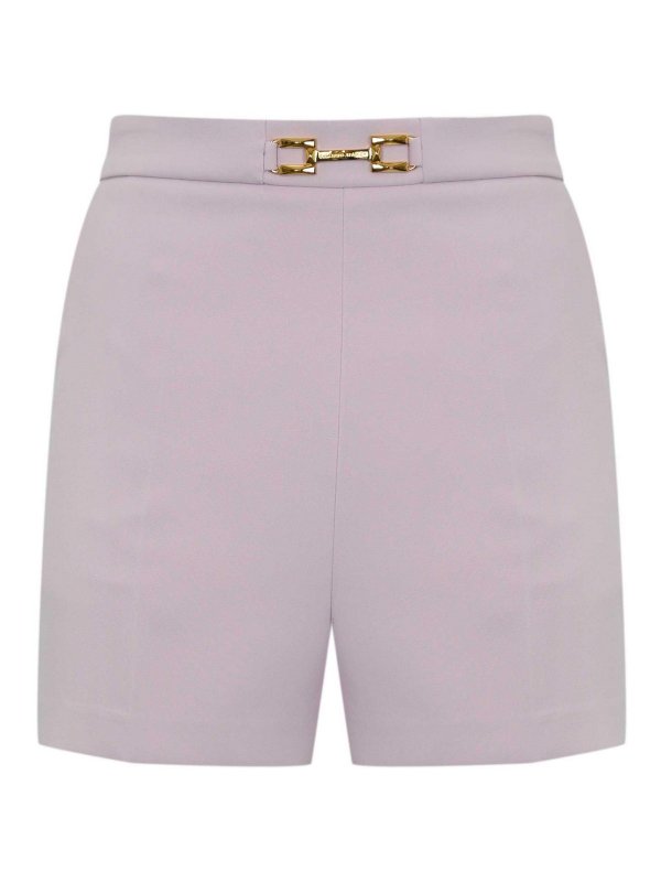 ELISABETTA FRANCHI: Shorts - Shorts - Rosado