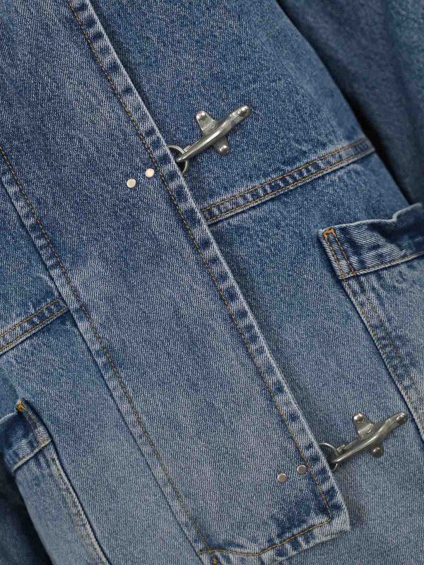 The Best Shops FAY: denim jacket - 3-Hook Denim Jacket