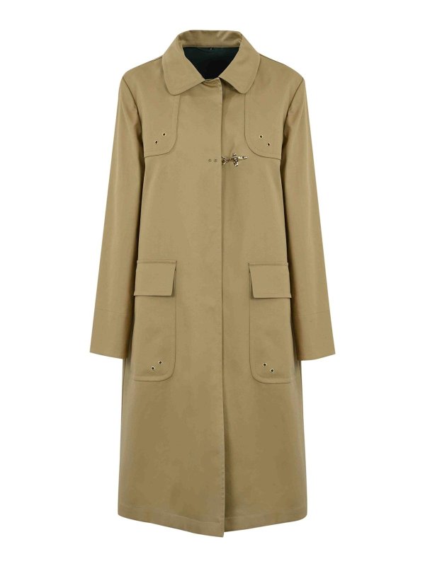 FAY: ショートコート - ショートコート - ベージュ