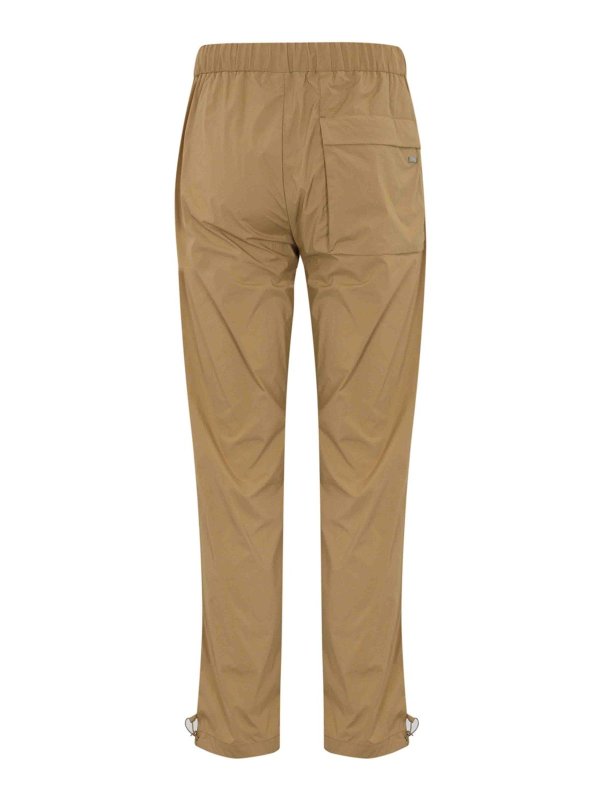 HERNO: casual trousers online - Stretch Nylon Trousers