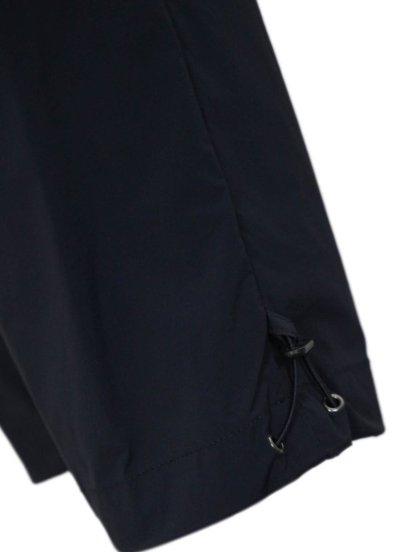 The Best Shops HERNO: カジュアルトラウザー - カジュアルパンツ - ブルー