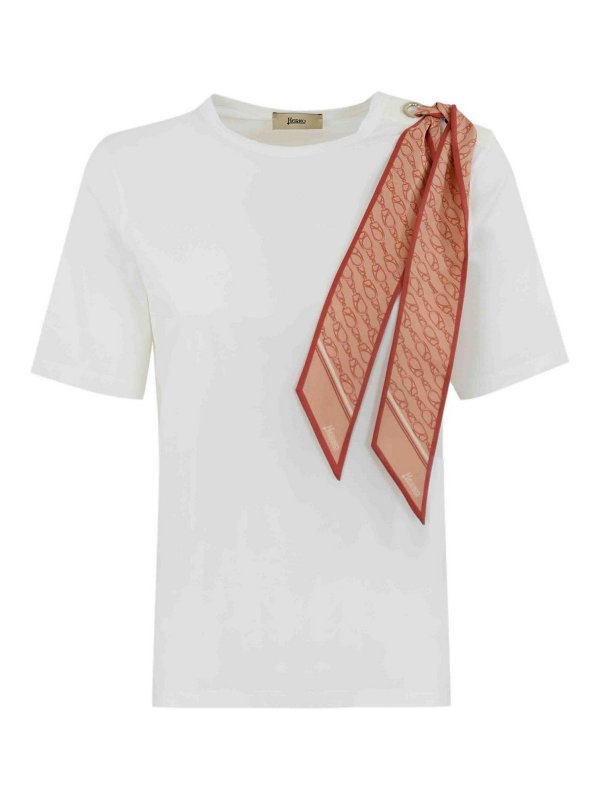 HERNO: t-shirts - Cotton T-Shirt