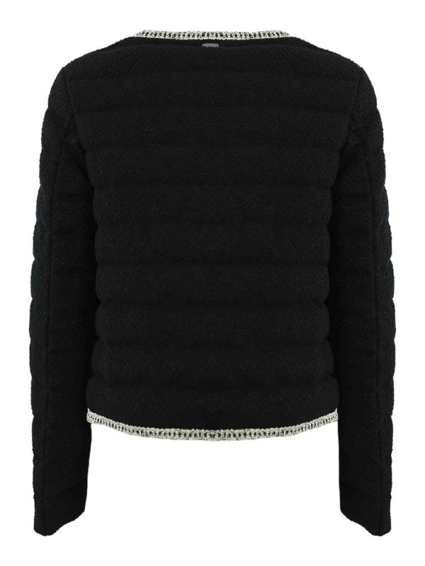 HERNO: padded jackets online - Lurex Down Jacket