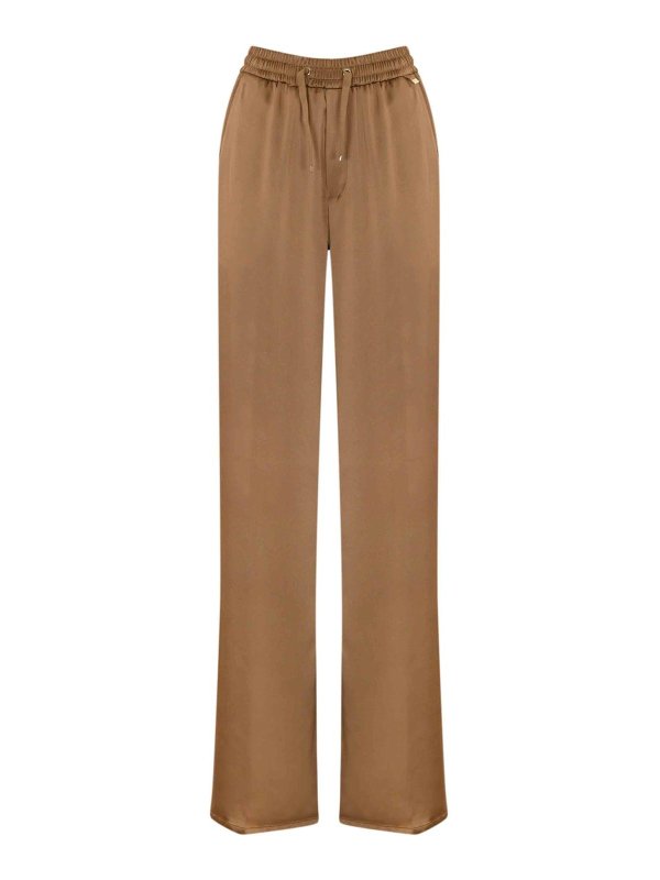HERNO: Pantalons casual - Pantalons Décontractés - Camel