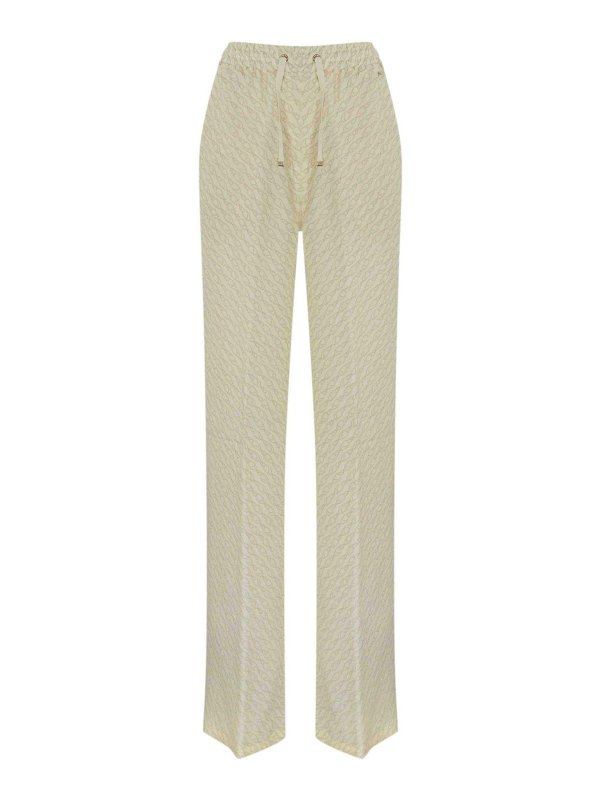 HERNO: casual trousers - Silk Trousers