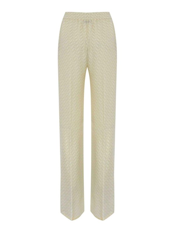 HERNO: casual trousers online - Silk Trousers