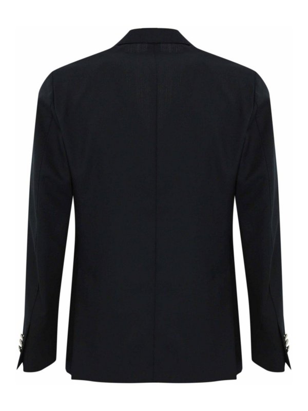 LARDINI: casual jackets online - Double-Breasted Wool Jacket