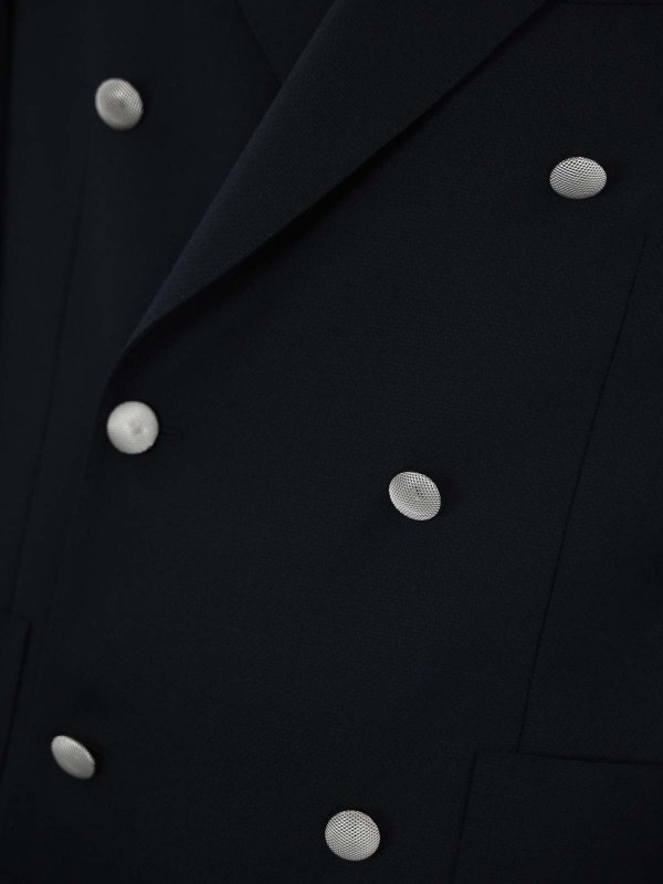 The Best Shops LARDINI: casual jackets - Double-Breasted Wool Jacket