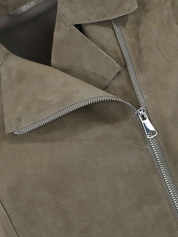 The Best Shops LEATHER AUTHORITY: leather jacket - Gaia Jacket In Suede