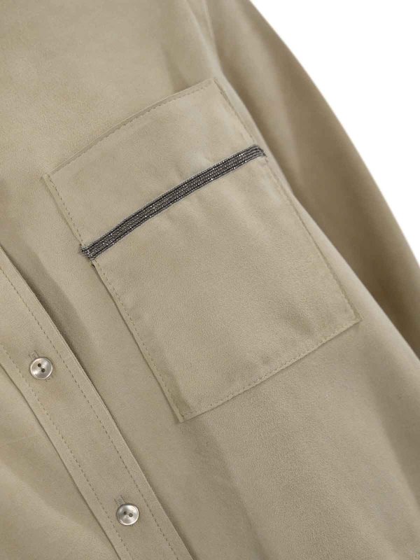 The Best Shops LEATHER AUTHORITY: Hemden - Hemd - Weiß