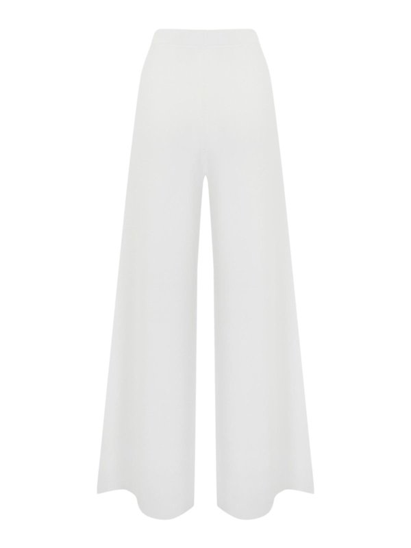 LIVIANA CONTI: casual trousers online - Wide Trousers In Viscose Knit