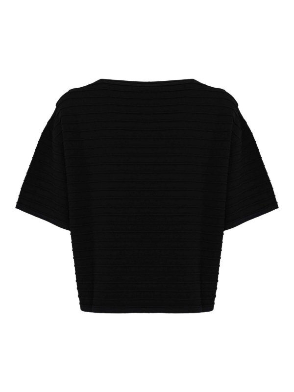 LIVIANA CONTI: Suéteres con cuello pico online - Suéter Cuello Redondo - Negro