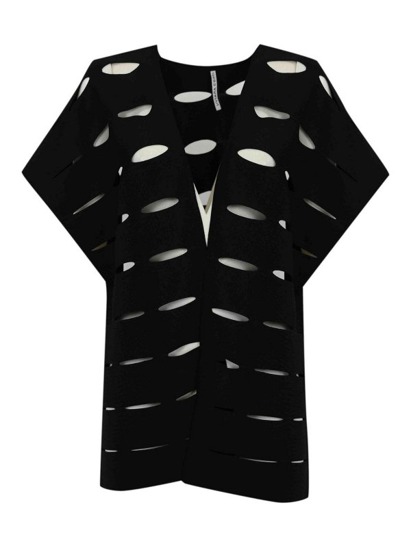 LIVIANA CONTI: カーディガン - カーディガン - 黒