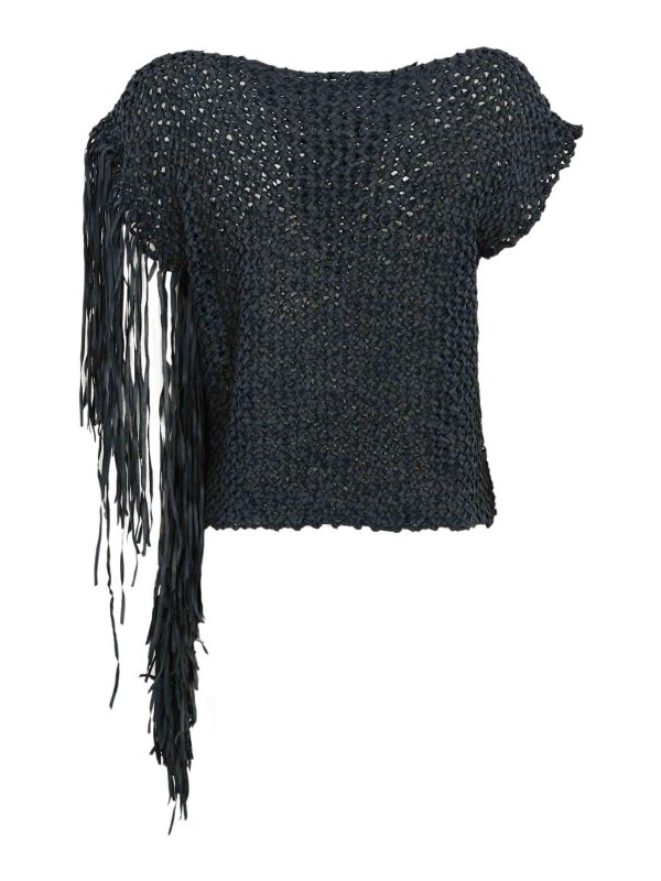 LIVIANA CONTI: Tops y camisetas sin mangas online - Top - Negro