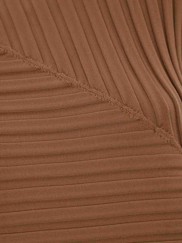 The Best Shops LIVIANA CONTI: Sweatshirts & Sweaters - Asymmetric Sweater In Technical Nylon