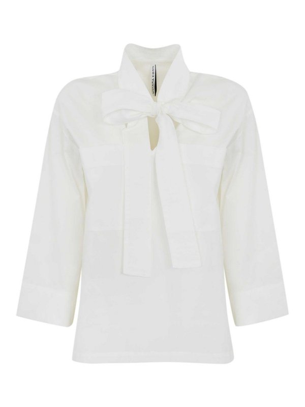 LIVIANA CONTI: ブラウス - ブラウス - 白