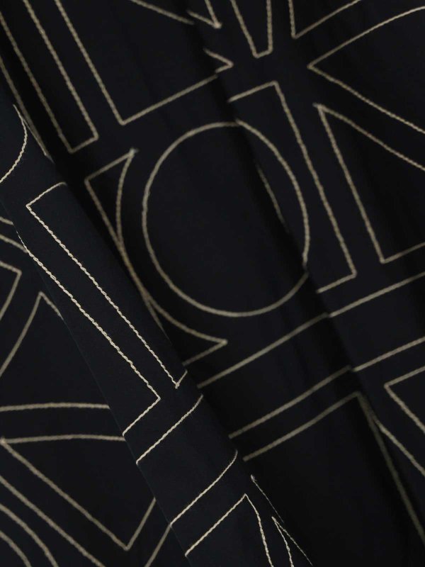 The Best Shops LIVIANA CONTI: Knielange Kleider - Knielanges Kleid - Schwarz