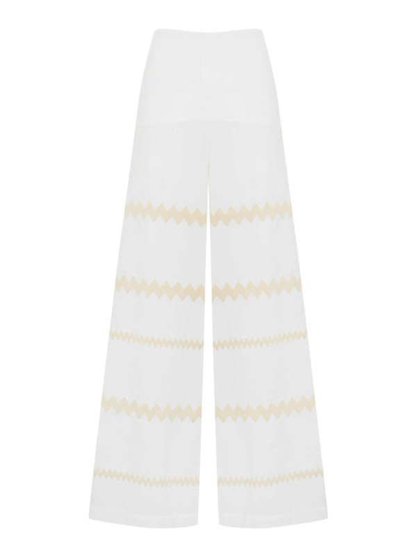 LIVIANA CONTI: カジュアルトラウザー - カジュアルパンツ - 黒