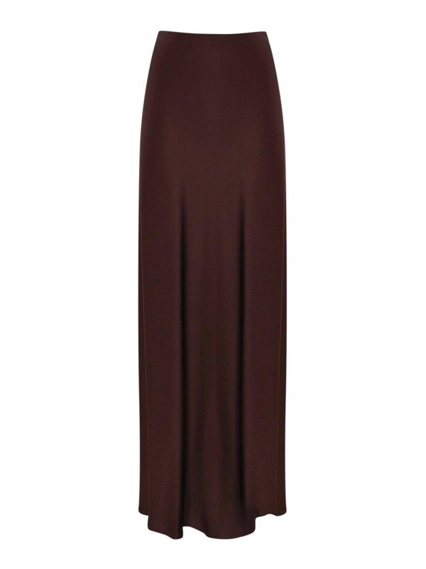 LIVIANA CONTI: ロングシャツ - ロングスカート - 黒