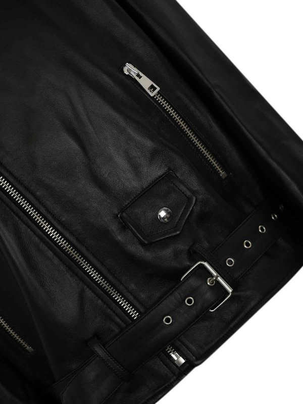 The Best Shops LIVIANA CONTI: leather jacket - Leather Biker Jacket