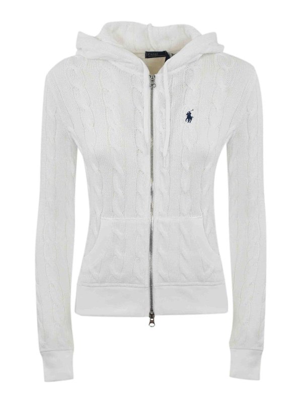 POLO RALPH LAUREN: スウェット＆セーター - スウェットシャツ/セーター - 白