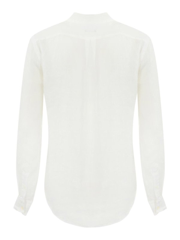 POLO RALPH LAUREN: shirts online - Polo Pony Shirt In Linen