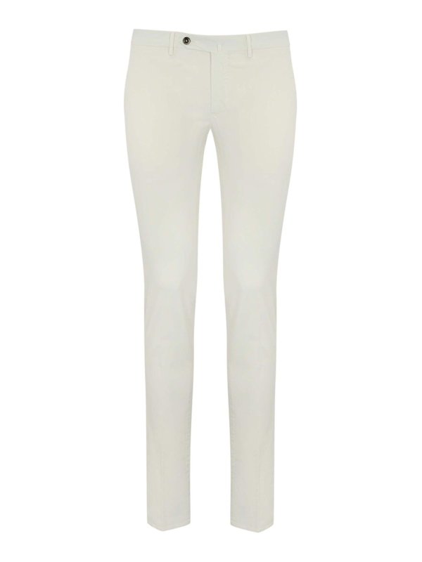 PT TORINO: カジュアルトラウザー - カジュアルパンツ - 白