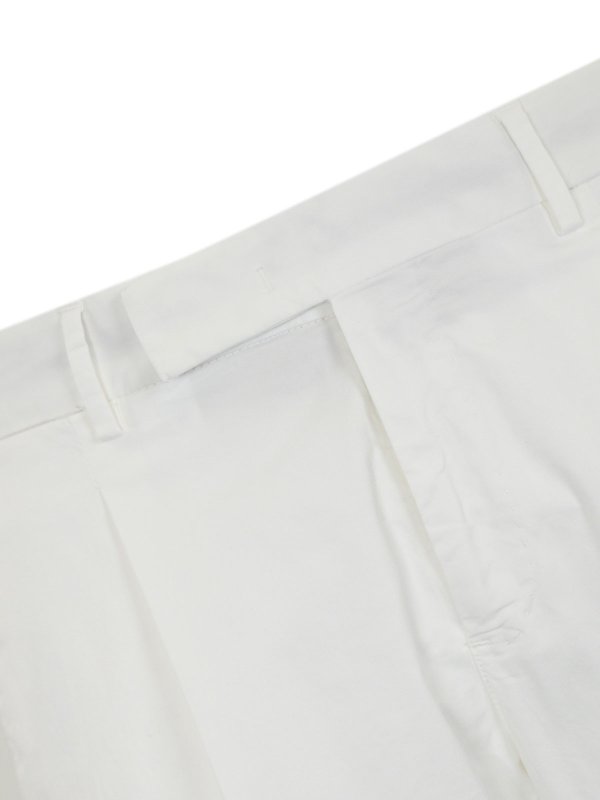 The Best Shops PT TORINO: Casual Hosen - Casual Hose - Weiß