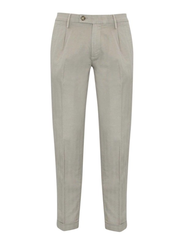 RE-HASH: Pantalons casual - Pantalons Décontractés - Taupe