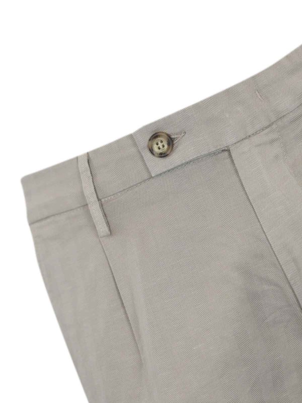 The Best Shops RE-HASH: Pantalons casual - Pantalons Décontractés - Taupe