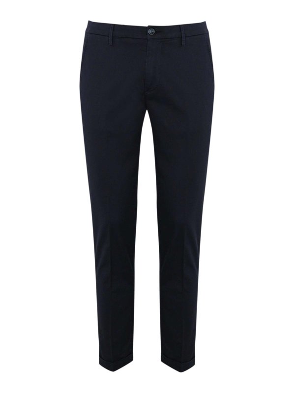 RE-HASH: Pantalons casual - Pantalons Décontractés - Bleu