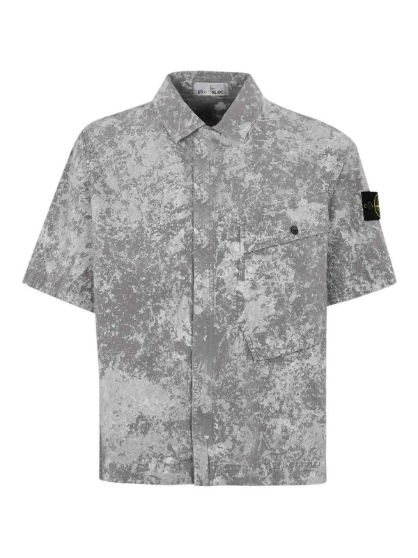 STONE ISLAND: カジュアルジャケット - カジュアルジャケット - グレー