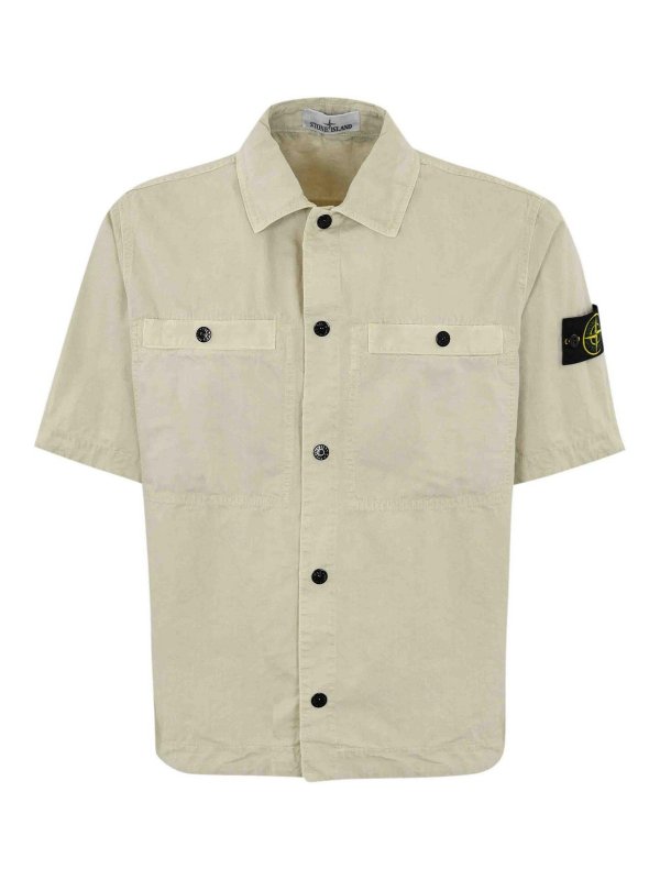 STONE ISLAND: カジュアルジャケット - カジュアルジャケット - ベージュ