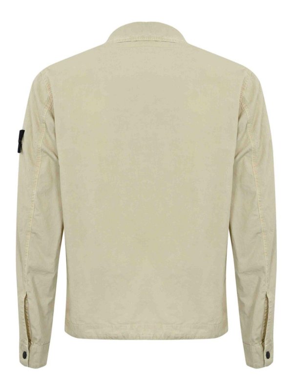 STONE ISLAND: giacche casual online - Giacca di tela di cotone 32S00wn