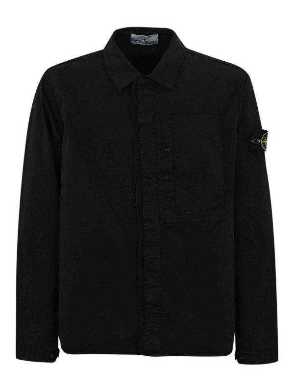 STONE ISLAND: Chaquetas casual - Chaqueta Casual - Negro